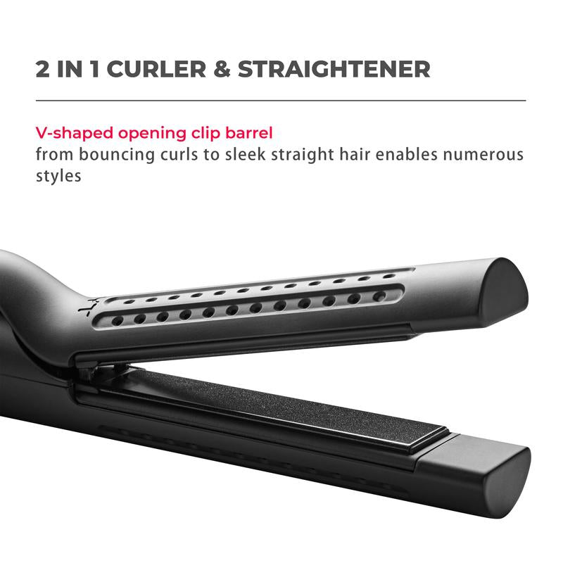 Transform Your Hair with the TYMO AIRFLOW 2-In-1 Hair Straightener & Curler - The Ultimate Cooling Air Curler for Effortless Styling