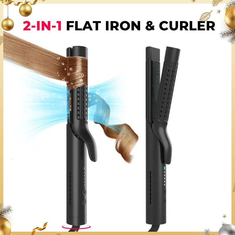 Transform Your Hair with the TYMO AIRFLOW 2-In-1 Hair Straightener & Curler - The Ultimate Cooling Air Curler for Effortless Styling