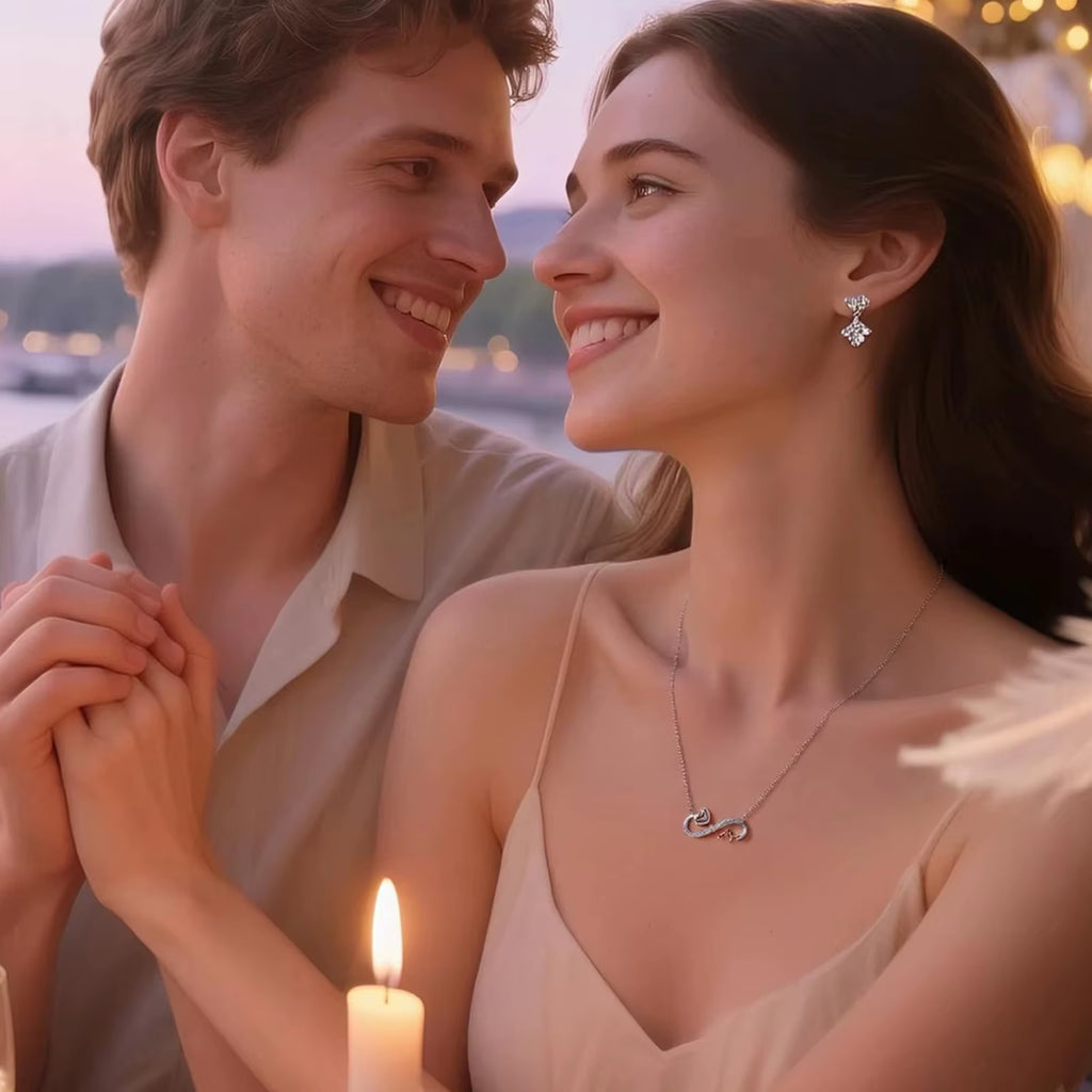 Infinity Symbol Women'S Necklace | Gift for Girlfriend and Wife | Valentine'S Day Jewelry