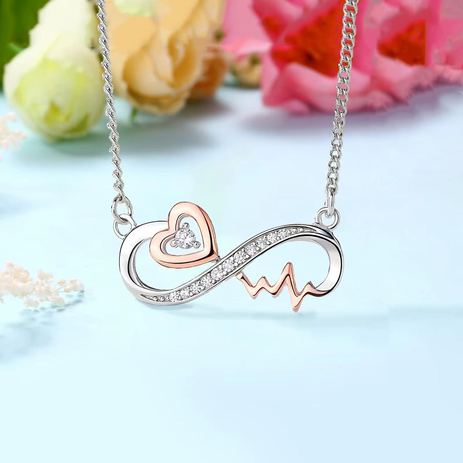 Infinity Symbol Women'S Necklace | Gift for Girlfriend and Wife | Valentine'S Day Jewelry