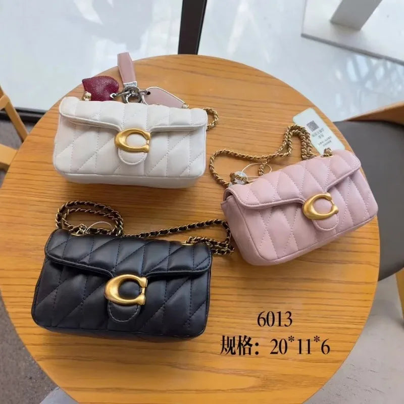 Elegant Luxury Women's Crossbody Bag - Premium Leather Vintage Design with Adjustable Removable Strap